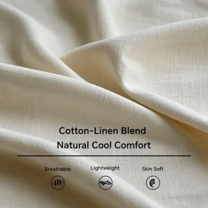 Women's Wine khaki Gray Summer Spring Midi Dress Linen-Inspired Dresses Casual Daily Loose Fit Plain Crew Neck 2025 - Image 3