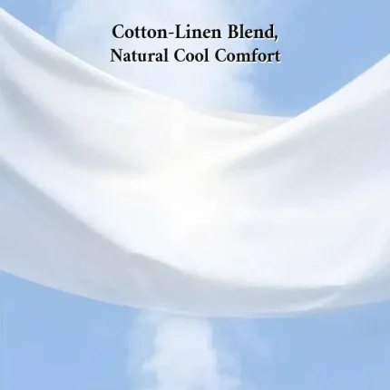 Women's Cotton Linen Shorts Linen-Inspired Pants Cotton Linen Pants Fashion Streetwear Ankle-Length High Waist Plain Pocket Elastic Waistband Comfy So - Image 3