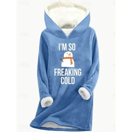 Women's Pullover Hoodie Sweatshirt Graphic Letter Casual Long Sleeve Hooded Regular Tops Street Dailywear Casual Print Pink Blue Gray Fall Winter 2025 - Image 5